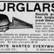 Ad for Surety Alarm Co. in the February 17, 1906 issue of the Literary Digest
